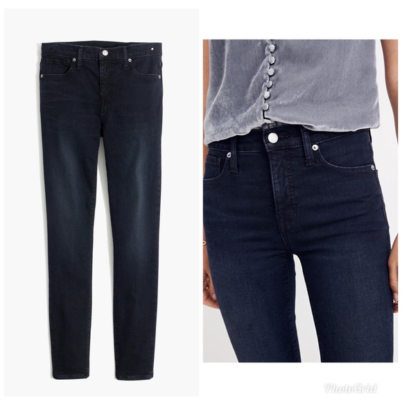NWT Madewell 9” high-rise skinny jeans 25W - Picture 2 of 9